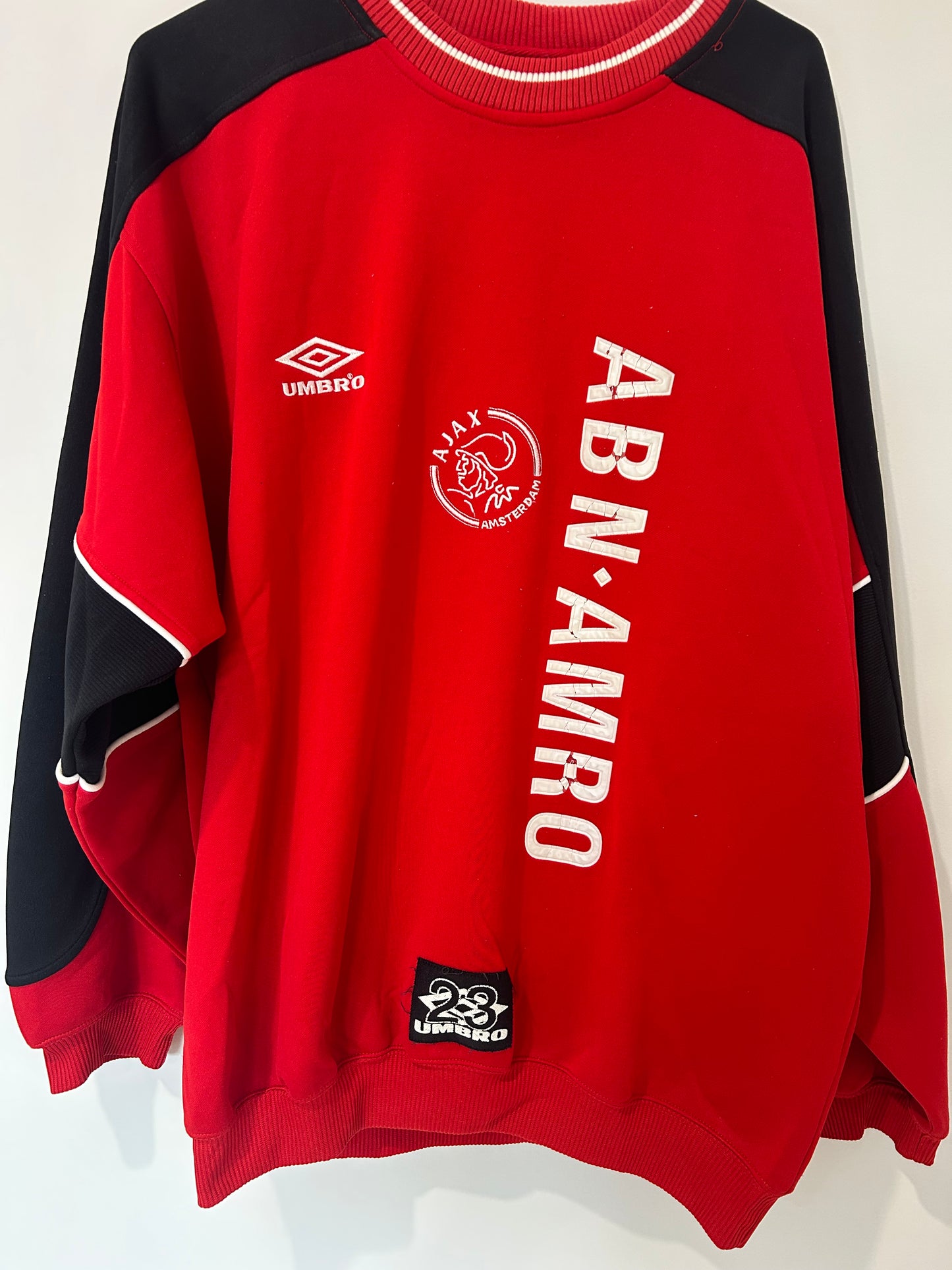 Ajax 1999/00 Player Issue Training Jumper XL - Jason Čulina