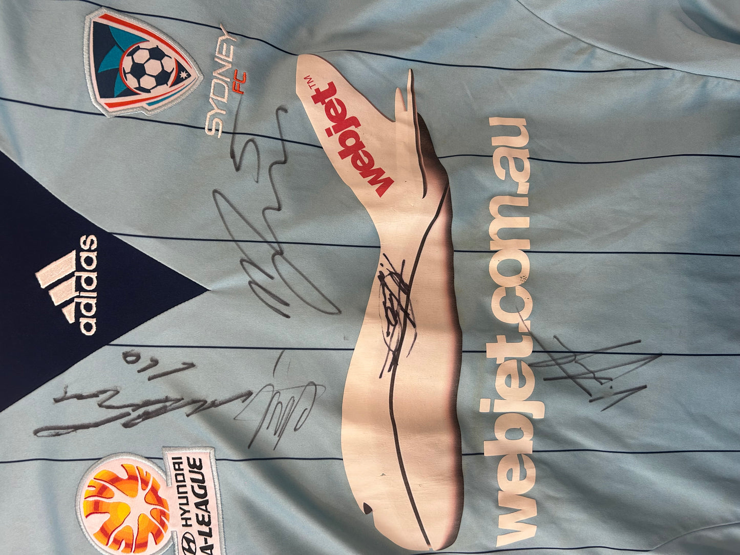 Sydney FC 2013/14 Home S Signed