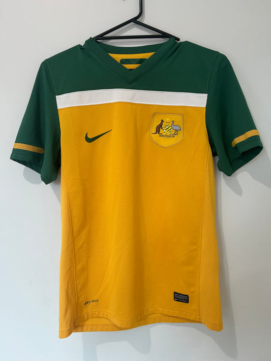 Australia Socceroos 2010-11 Home Signed L